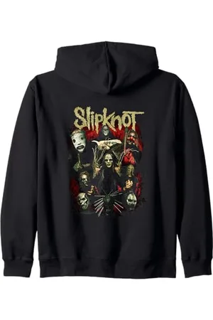 Slipknot Come Play Dying Metal Band Kunstwerk Kapuzenjacke