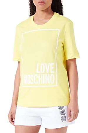 Moschino Damen Regular Fit Short-sleeved T-shirt T Shirt, , 40 EU
