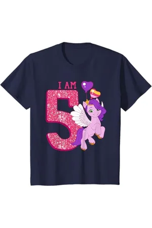 My Little Pony Kinder I Am 5 Sparkly Birthday With Pipp T-Shirt