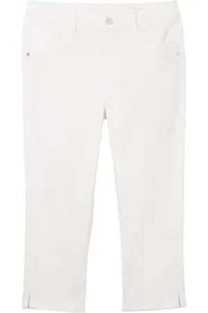 TOM TAILOR Damen Kate Slim Capri Jeans