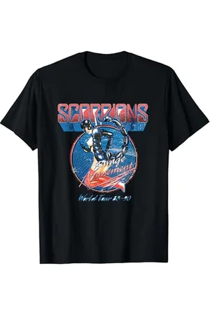 Scorpions Offizielle Savage Amusement World Tour T-Shirt