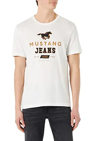 Mustang Herren Alex C Print T-Shirt, , XXL
