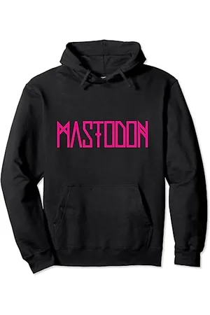 Mastodon – Neon Pink Logo Pullover Hoodie