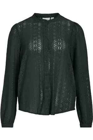 VILA VICHIKKA LACE L/S Shirt- NOOS
