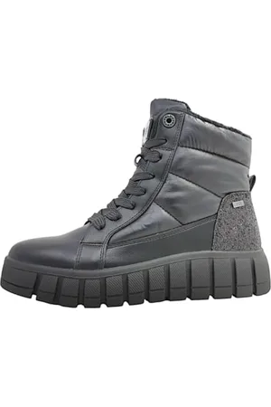 TOM TAILOR Damen 8490710003 Mode-Stiefel, Black, 41 EU