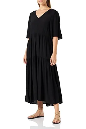 Noa Noa Damen Soft Moss Solid Dress, , 42 EU