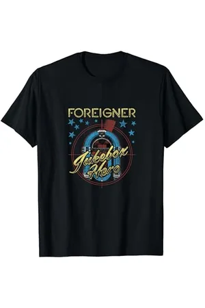 Foreigner Ausländischer Juke Box Hero T-Shirt