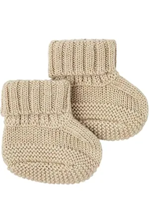 NAME IT Baby-Jungen NBMWRILLA Wool Knit Slippers XXIII Socken, (Beige), 62/68 EU