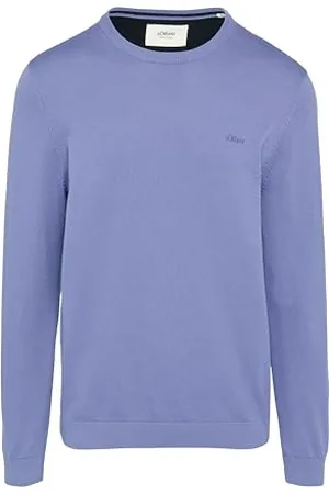 QS by s.Oliver Herren 2156055 Pullover mit Logo-Detail, ,M