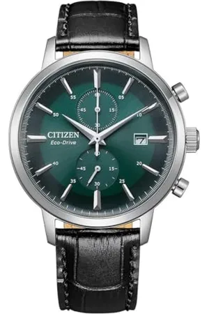 Citizen Herren Analog Quarz Uhr mit Leder Armband CA7069-24X