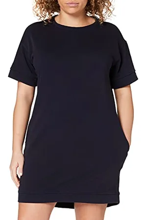 ESPRIT Edc by Damen 020CC1E303 Kleid, Blau (Blau 400), XS