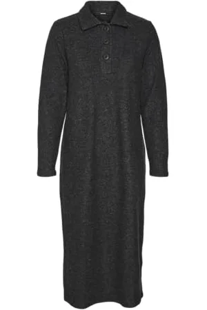 VERO MODA Damen Vmebba Calf Dress Ga JRS Boo Midikleid, , Medium