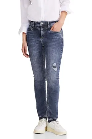 Street one Damen Jeans im Slim Fit, , 30W / 28L
