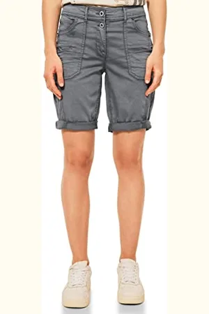 CECIL Damen B375218 Baumwollshorts, , 25W EU