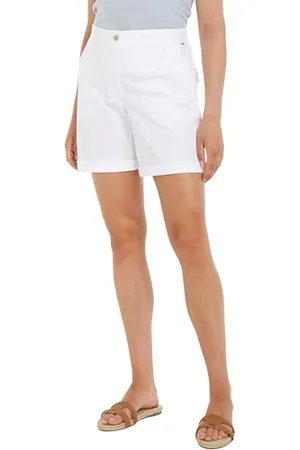 Tommy Hilfiger Damen Chino-Shorts Mom Fit, , 34