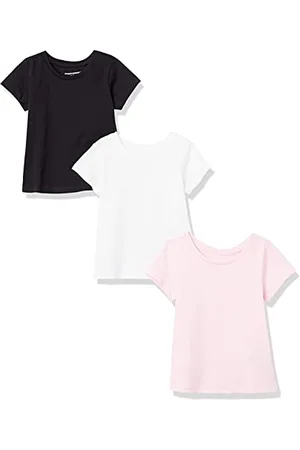 Amazon Mädchen Kurzärmelige T-Shirts, 3er-Pack, , 10 Jahre