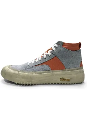 Brand Black BRANDBLACK Unisex Dirty Capo Sneaker, Orange Grau, 38.5 EU