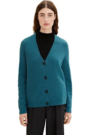 TOM TAILOR Damen 1033279 Basic Cardigan, , M