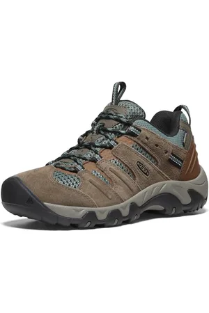 Keen Damen Headout Waterproof Wanderschuhe, Shitake/Dark Forest, 37.5 EU