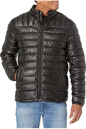 Tommy Hilfiger Herren Water Resistant Ultra Loft Down Alternative Puffer Jacket Kunstlederjacken, , XL