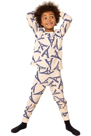 Petit Bateau A0BWQ Langarm-Pyjama Jungen 2 Jahre