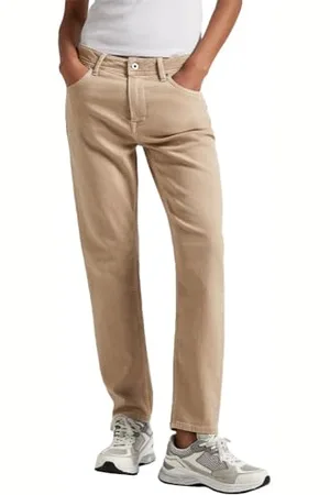 Pepe Jeans Damen High Waist Tapered PL211704 Pants, , 33W / 32L