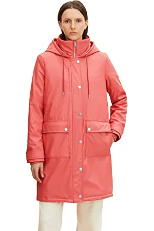 TOM TAILOR Damen Regenmantel Parka 1032473, , S
