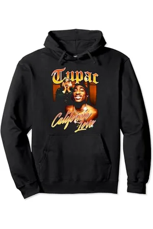 Tupac Shakur Offizielles Tupac Love Vintage California Pullover Hoodie