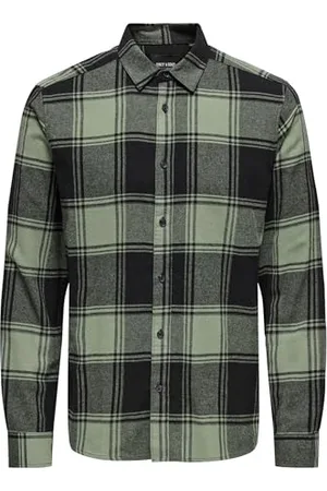 Only & Sons Onsgudmund Ls Checked Shirt Noos