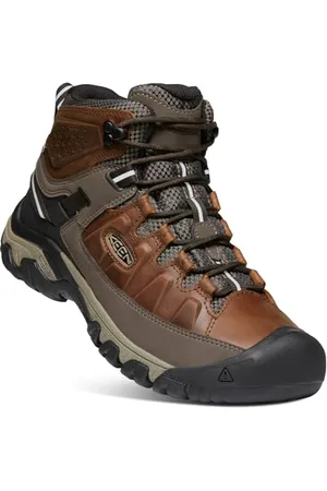 Keen Herren Targhee 3 Mid Waterproof Wanderstiefel, Chestnut/Mulch, 41 EU