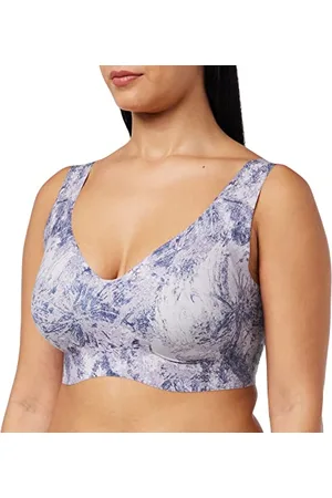 Sloggi Damen ZERO Feel Bralette EX Bustier, Blue - Dark Combination, XS