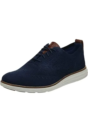 Cole Haan Herren Original Grand Stitchlite Oxfords, Blau (Navy Navy/Ivory), 41.5 EU