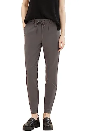 TOM TAILOR Damen Jersey Loose Fit Stoffhose