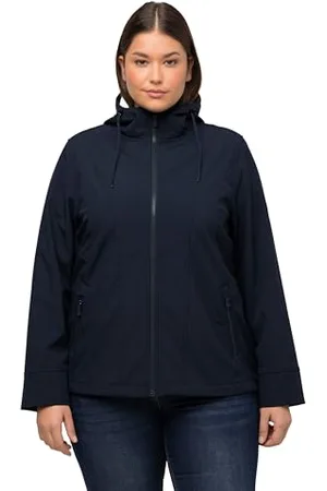 Ulla Popken Damen Hyprar Sommer Softshelljacke Jacke, , 46-48 EU