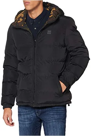 Urban classics Herren TB3806-Reversible Hooded Puffer Jacket Jacken, , M