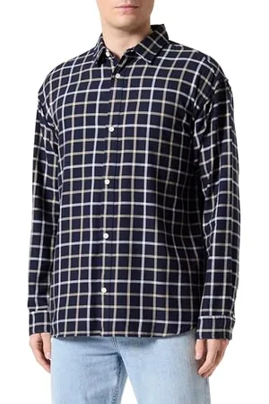 JACK & JONES Herren Jorjames Check Shirt Ls Langarmhemd, , L