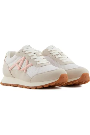 Armani Exchange Damen Drop Sneaker, L.Mirage+L.Rose, 35 EU