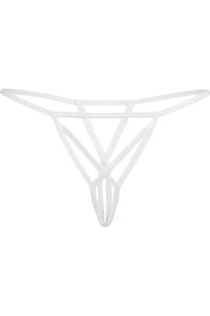 Teyli Damen Ouvert Tanga - Tanga String mit Streifen - String Tanga für die mutige Frau - Strings Damen