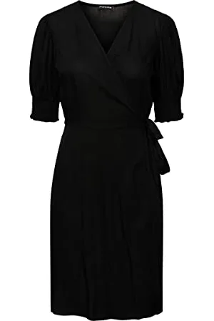 Pieces® Damen Pctala 2/4 Wrap Dress Noos Bc, , M
