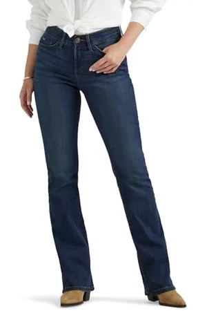 Lee Damen Flex Motion Regular Fit Bootcut Jeans, , 42 Kurz