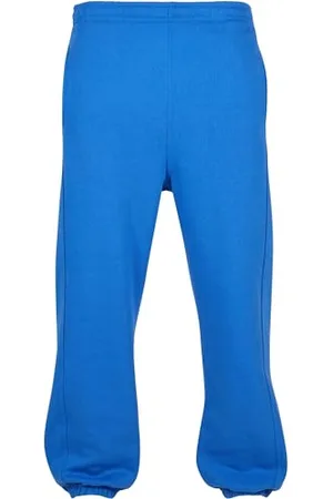 Urban classics Herren Jogginghose Kordelzug Jogger Sporthose mit elastischem Bund Trainingshose mit elastischem Reißverschluss an, Navy, 4XL
