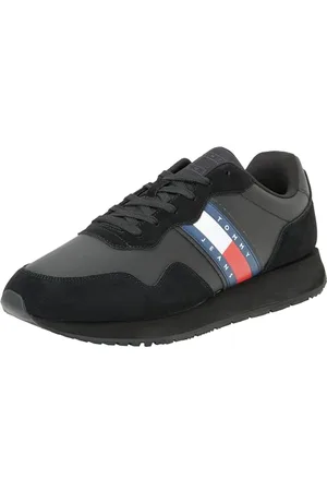 Tommy Hilfiger Herren Runner Sneaker Modern Sportschuhe, (Black), 45