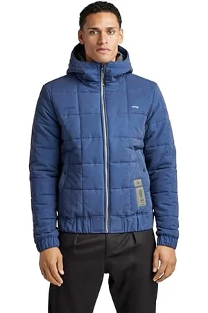 G-Star Herren Meefic Squared Quilted Hooded Jacke Jackets, , L