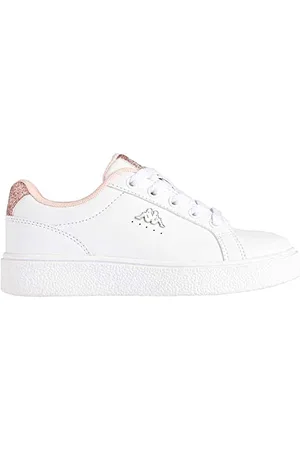 Kappa Herren Amelia JR LACE Low-top, Blanco/Rosa, 39 EU