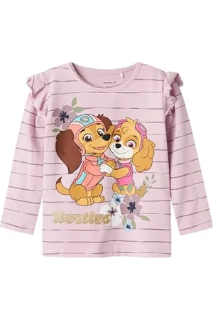 NAME IT Mädchen Nmfjulia Paw Ls Top Box Cplg, , 92 EU