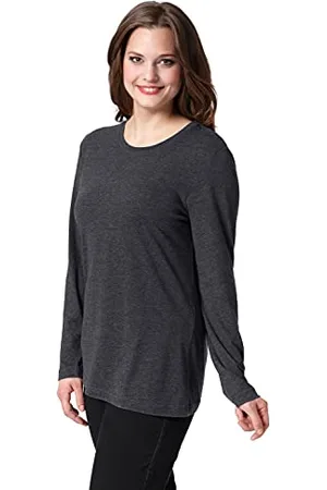 Ulla Popken Damen Langarm-shirt, , 42-44 EU