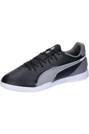 PUMA Unisex King Match IT Soccer Shoe, Black White-Cool Dark Gray, 47 EU