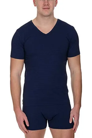 Bruno Banani Herren V-Shirt Check Line 2.0 Unterhemd, , (Herstellergröße: XX-Large)