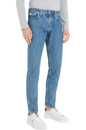 Calvin Klein Jeans Herren Jeans Authentic Straight Fit, Blau (Denim Light), 32W / 32L
