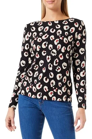 QS by s.Oliver Damen 2139664 Langarmshirt, , 46